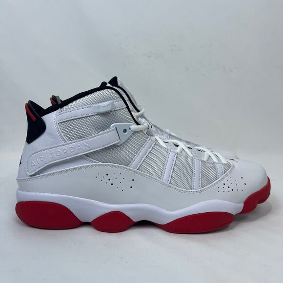 Nike Air Jordan 6 Rings Cherry White University Red 322992-160 Men\'s 11.5 Retro main image 9